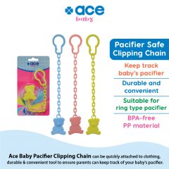 Ace Baby Pacifier Soother Safety Clipping Chain