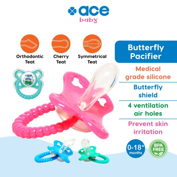Butteryfly Medical grade silicone pacifier